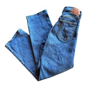 Women’s Levi’s Rib cage Straight Ankle Denim Jeans W 25 L 27